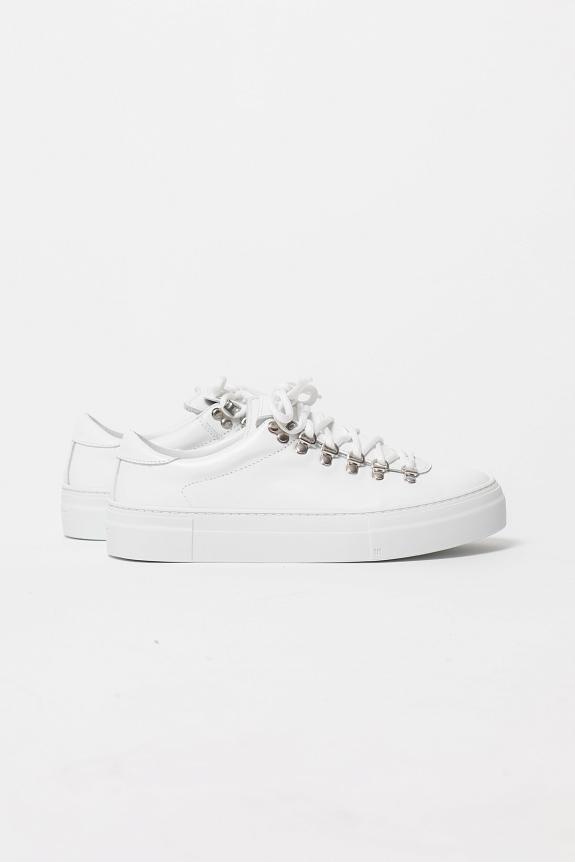 Diemme Marostica Low White Nappa Platform